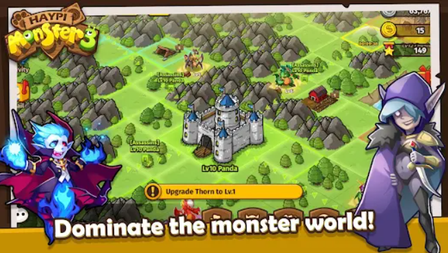 Massive multiplayer online game - haypi monster game.(picture4)